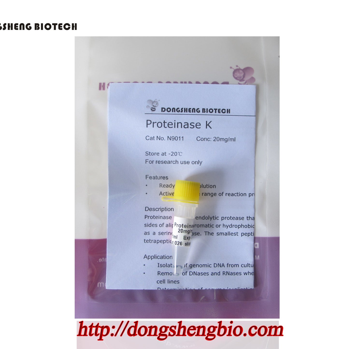 Proteinase K 100 mg/mL