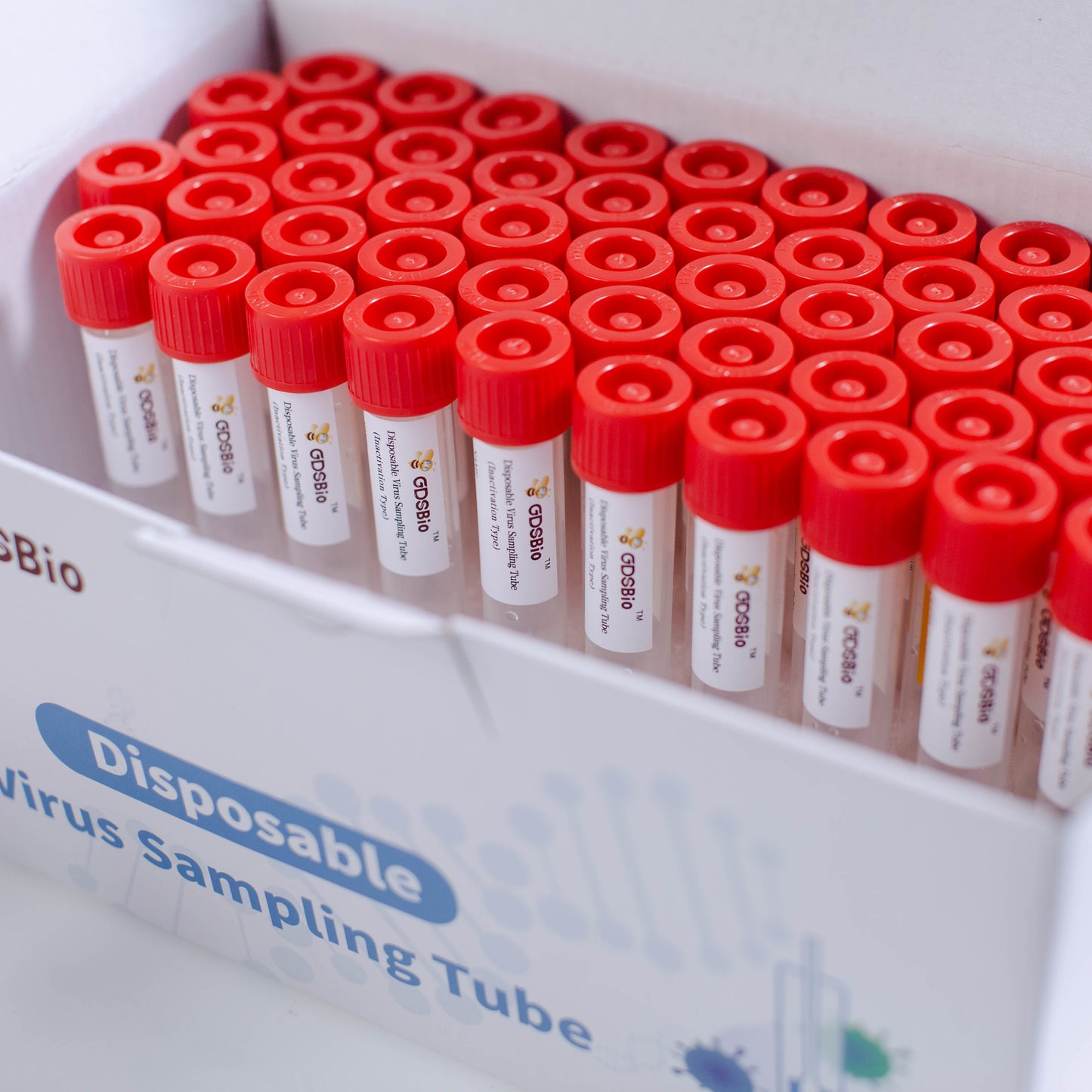 Disposable Virus Sampling Tube Inactivation Type