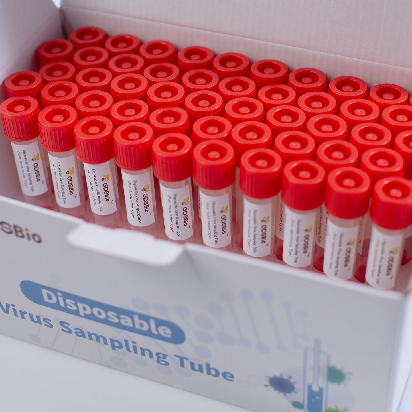 Disposable Virus Sampling Tube Non-inactivation Type